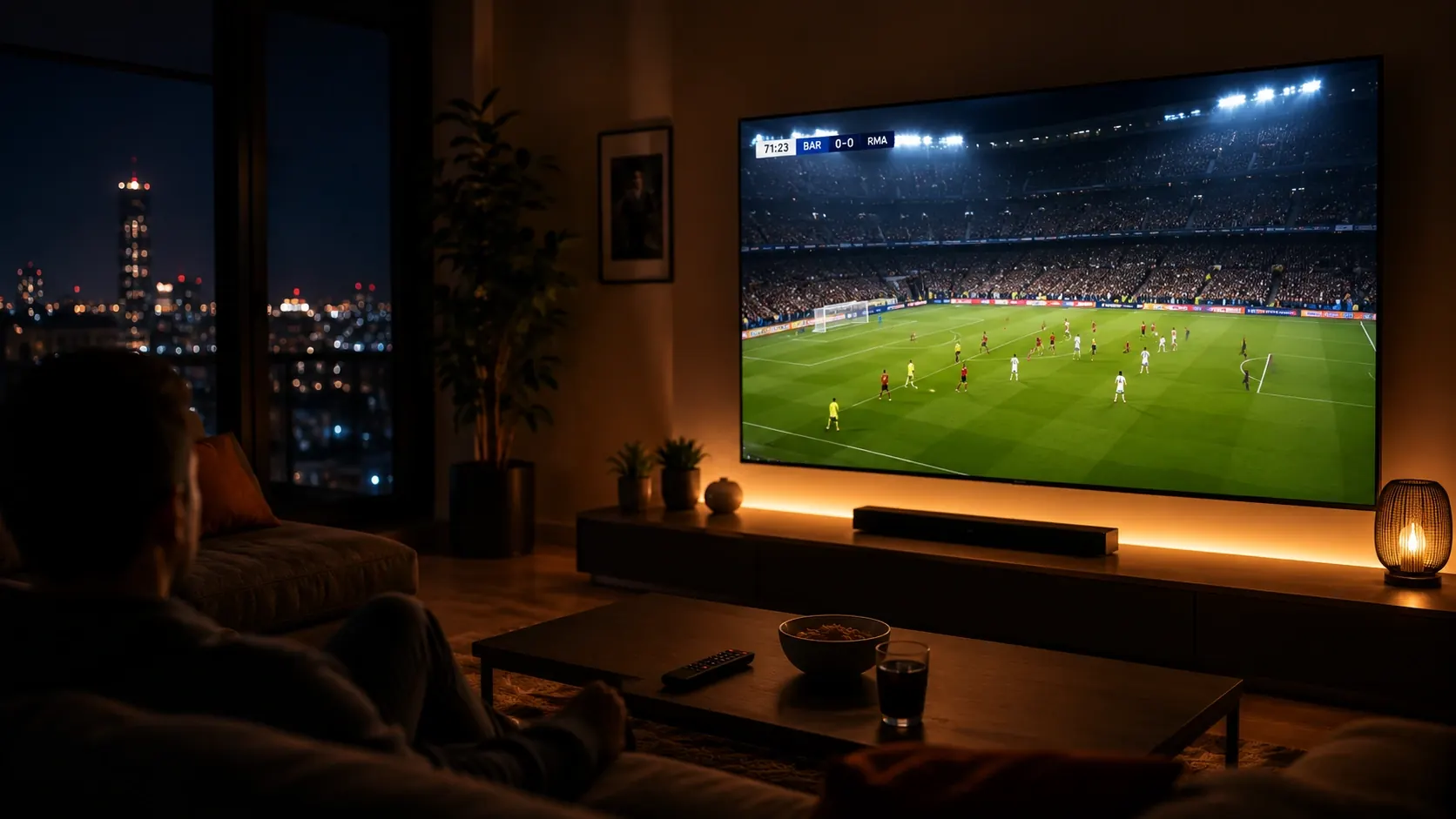 Fußball Bundesliga live in 4K auf Smart TV via IPTV Deutschland